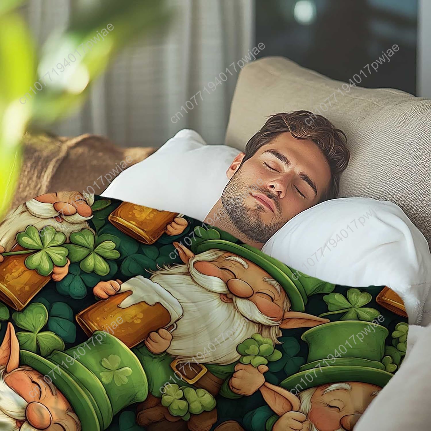 بطانية رمي جنوم لعيد القديس با - مراجعة Quality Home Textiles وسعره